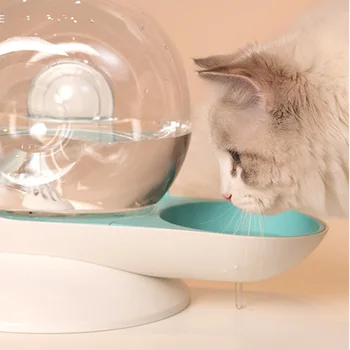 2.8L Cat Water Fountain Snails Автоматическая миска для воды для домашних животных Диспенсер для воды с фильтром Большая поилка Cat Product