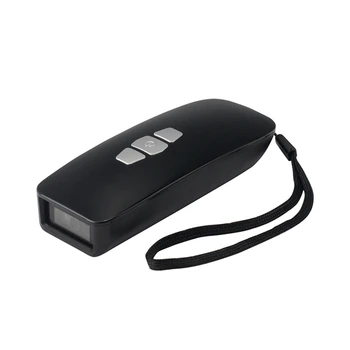 Bluetooth Сканер штрих-кода Мини Портативный считыватель штрих-кода USB Проводной / Bluetooth / 2.4G Беспроводной 1D 2D QR PDF417 Сканер Легкая переноска