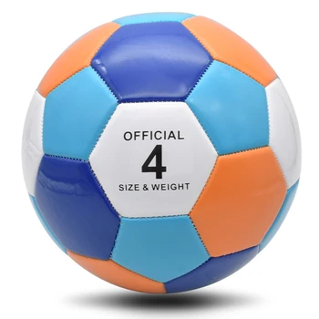 Футбольный мяч Размер 4 Спорт Футбол На открытом воздухе и в помещении Школьная спортивная деятельность Противовзрывной классический дизайн Тренировочный мяч для матчей